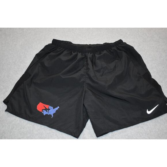Nike Gym Lined Shorts Running Men Size XL W Pockets USA 6" Inseam Wrestling - Picture 1 of 6